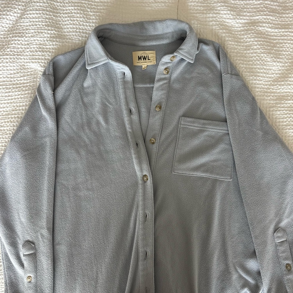 Madewell Light Blue Button Down Shirt